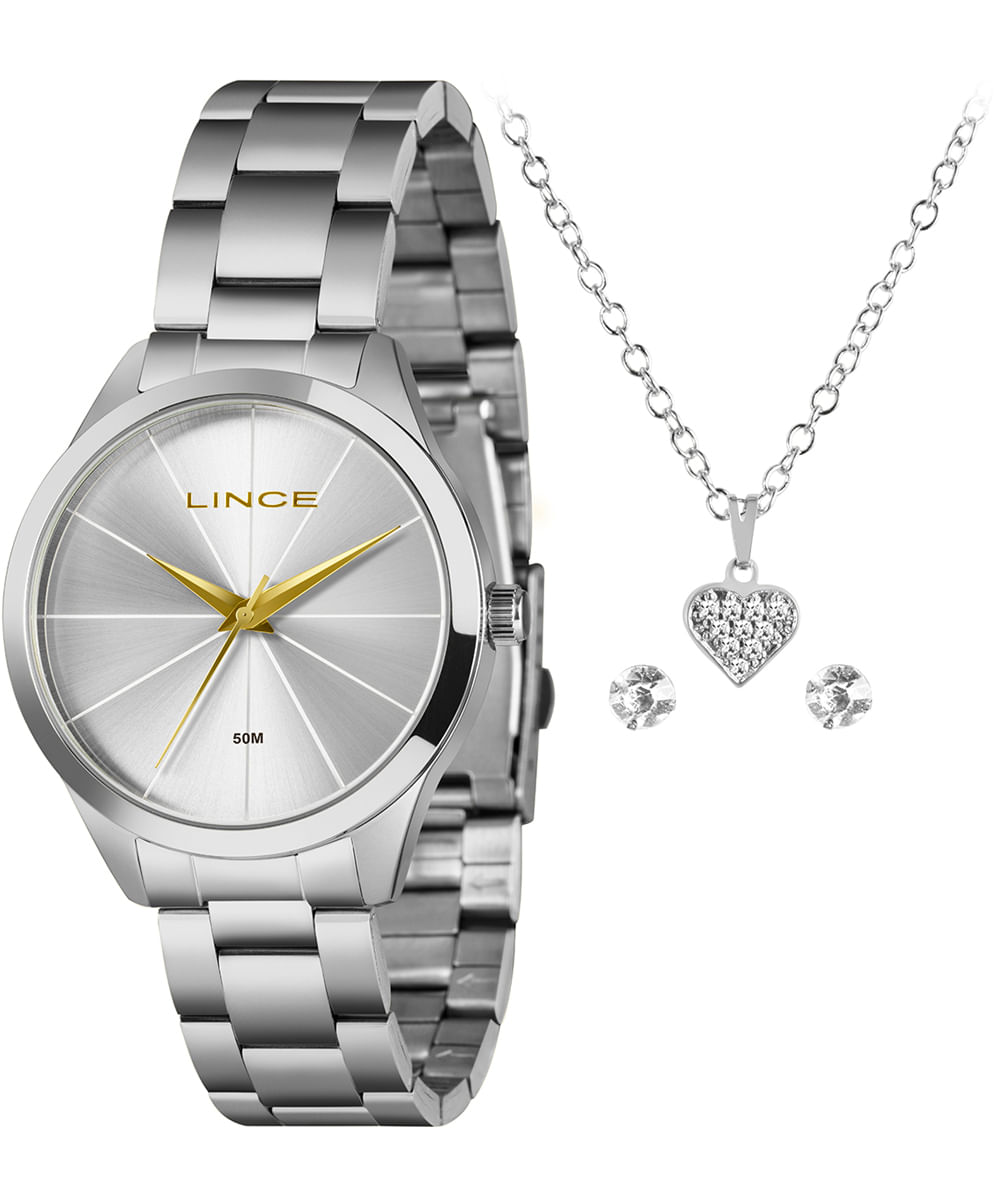 relógio lince lrm4816l40ka3xs1sx analógico prateado