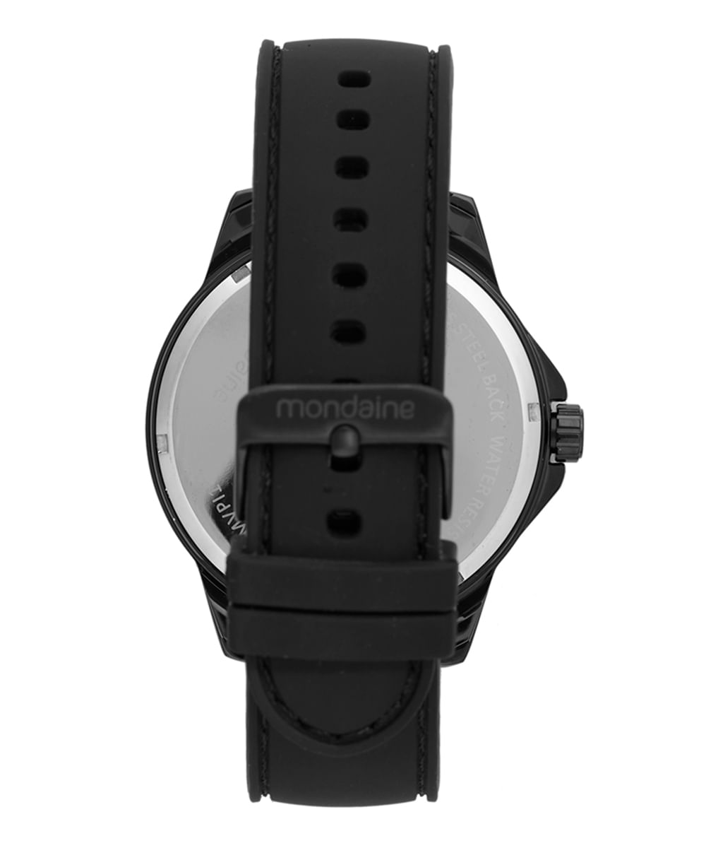 relógio mondaine 99685gpmbpi1kb analógico preto
