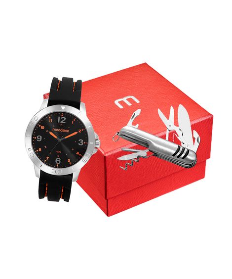 relógio mondaine 99698g0mvni1kt analógico prateado