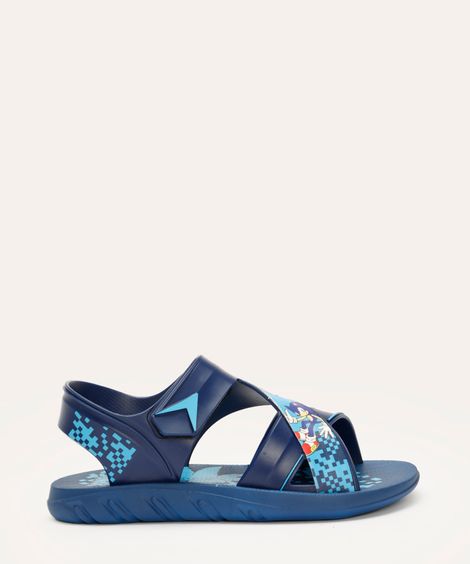 papete infantil grendene sonic azul