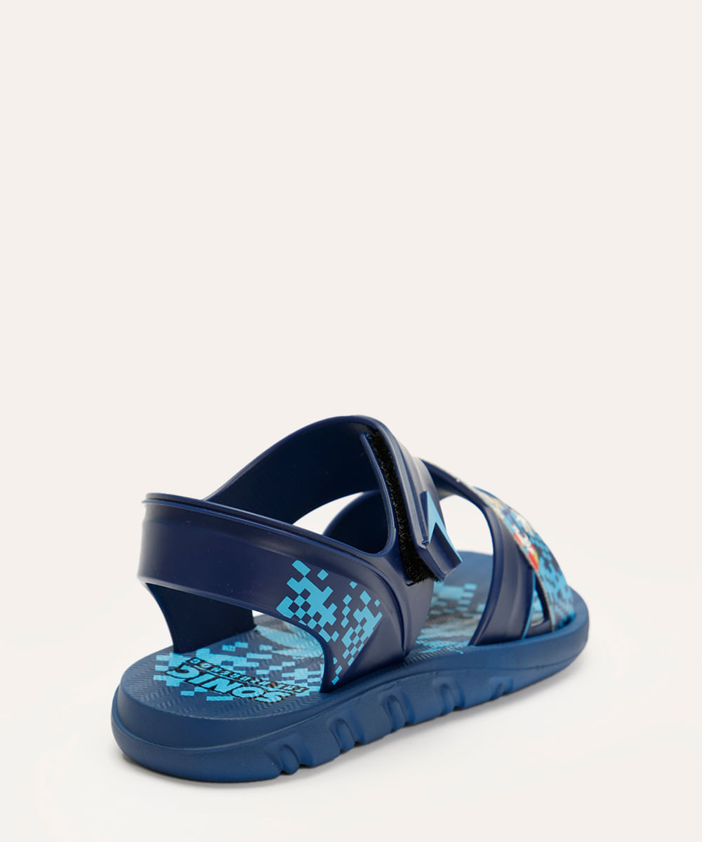 papete infantil grendene sonic azul