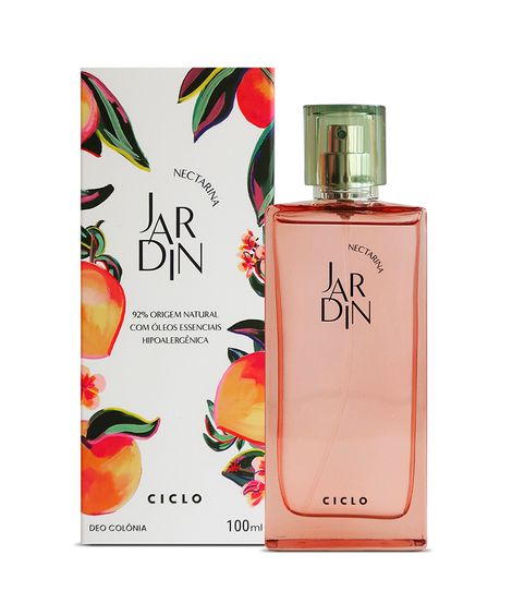 deo colônia ciclo jardin nectarina 200ml