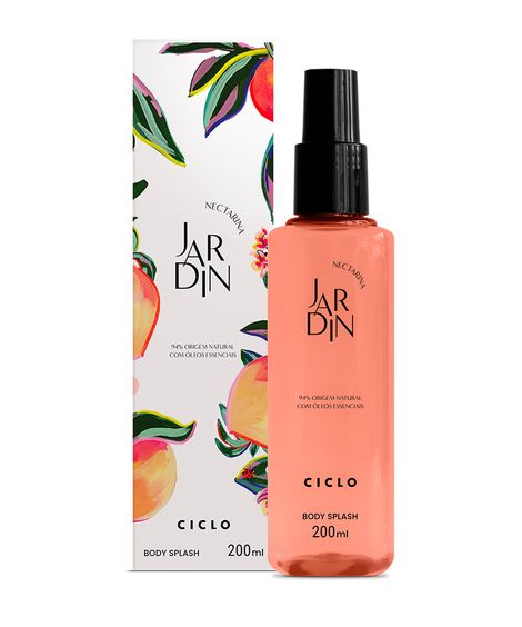body splash ciclo jardin nectarina 200ml