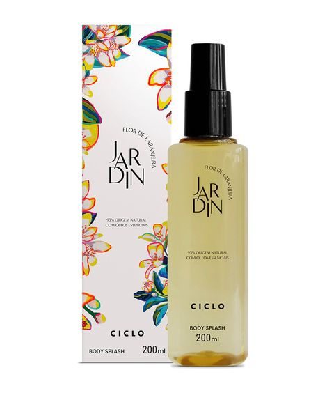 body splash ciclo jardin flor de laranjeira 200ml