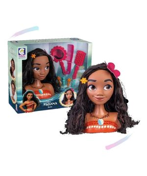 Busto Moana Com Acessórios Disney Princes 2599