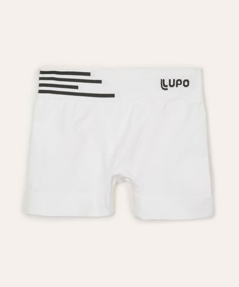cueca boxer infantil lupo branca
