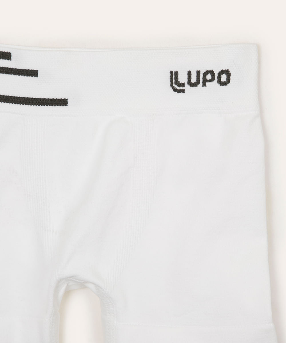 cueca boxer infantil lupo branca