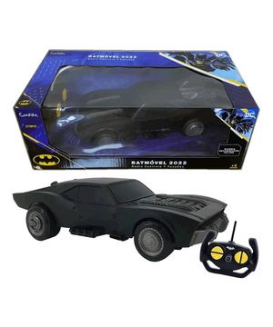 Carro Batman 7 Funções Com Controle Remoto Dc Comics 9043