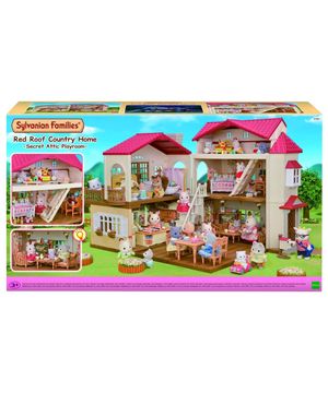 Casa De Telhado Vermelho Sótão Secreto Sylvanian Families 5708