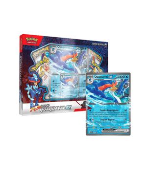 Pokemom Box Parceiros De Paldea Quaquaval Ex Copag 33208