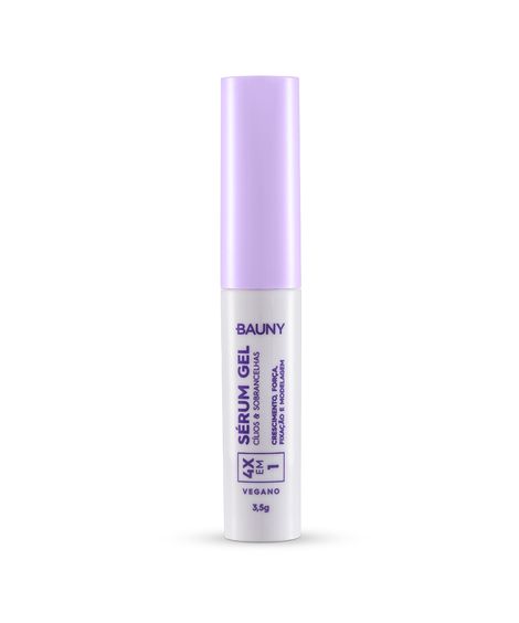 sérum gel bauny 4 em 1 cílios e sobrancelhas 3,5g