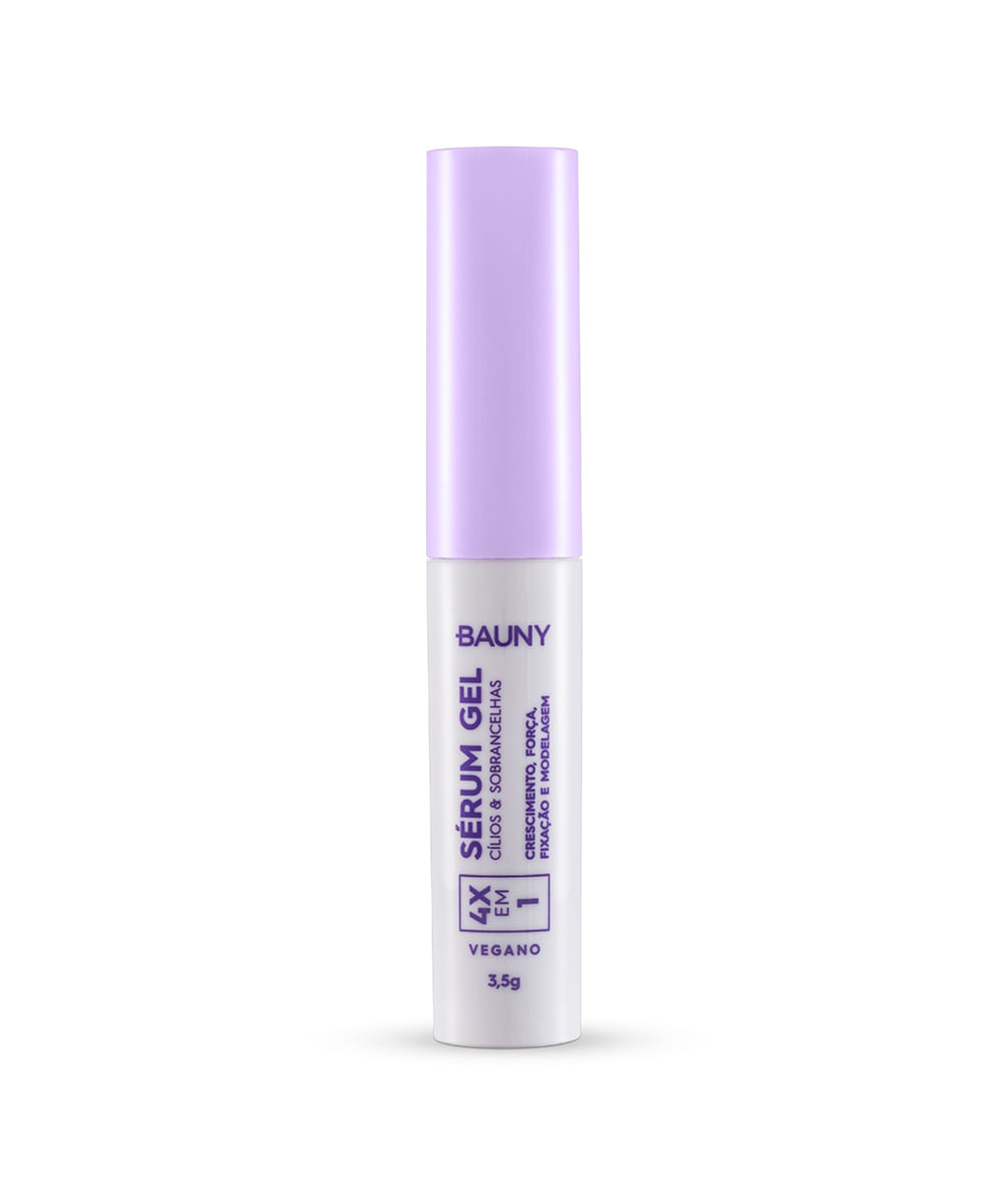 sérum gel bauny 4 em 1 cílios e sobrancelhas 3,5g