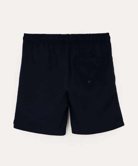 bermuda infantil boardshort azul