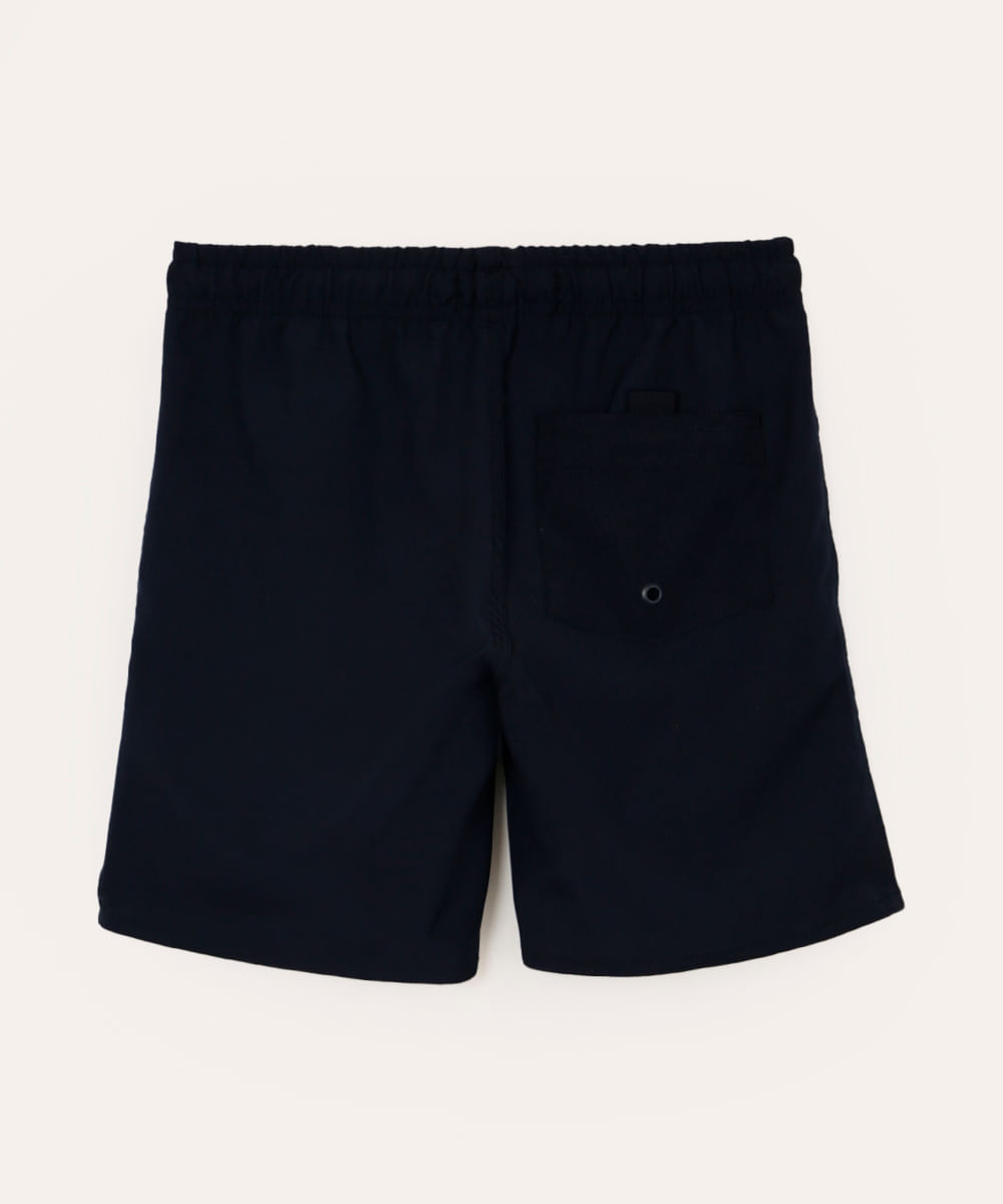 bermuda infantil boardshort azul