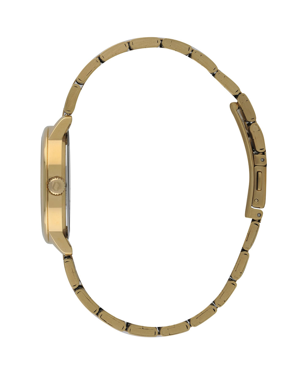 relógio orient fgss0226c2kx analógico dourado