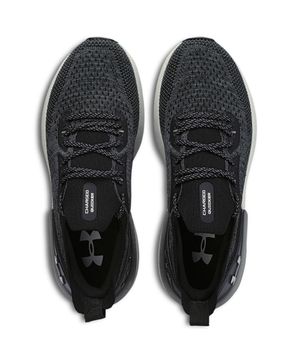 Kit 1 Tênis de Corrida Masculino Under Armour Charged Quicker e 3 pares de Meia cano alto Preto