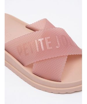 Chinelo Petite Jolie Smash Rosa Antigo Light/Base PJ6812II