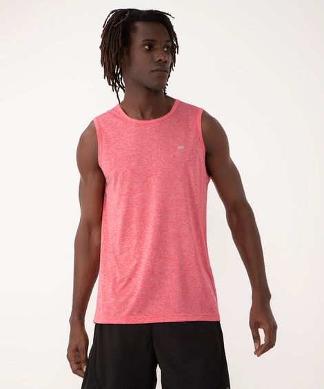 regata esportiva gola careca vermelho