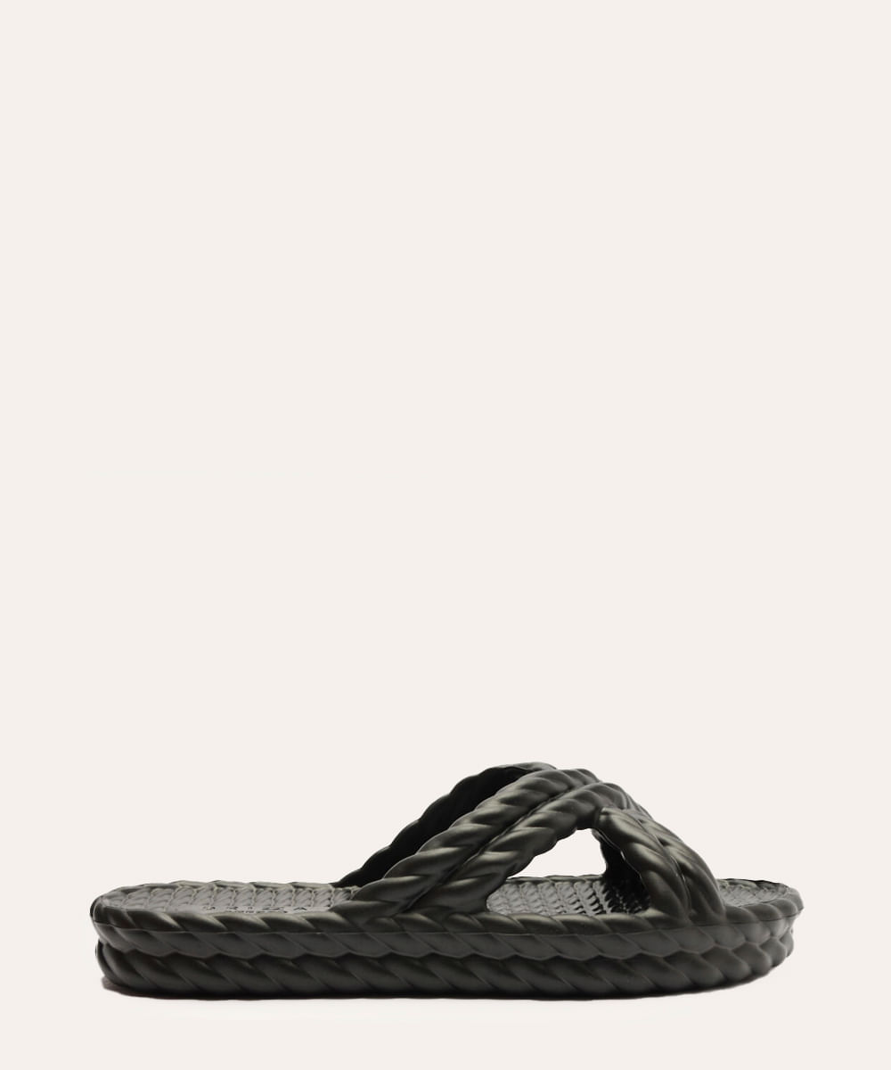 chinelo slide marrocos brizza arezzo preto