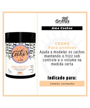 Creme para Pentear Cachos Perfeitos Amo Cachos Griffus