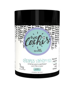 Creme para Pentear Crespos Vibrantes Amo Cachos Griffus