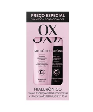 Ox Hialurônico Kit Shampoo + Condicionador