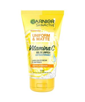 Garnier Antimarcas Vitamica C Kit - 2x Gel de Limpeza Facial + 2x Sérum Facial Antimarcas