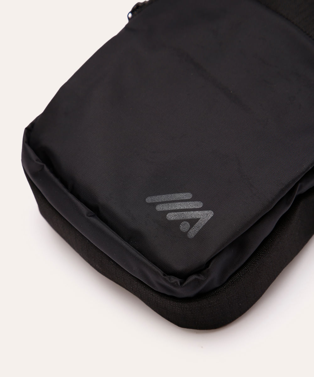 bolsa shoulder esportiva preta