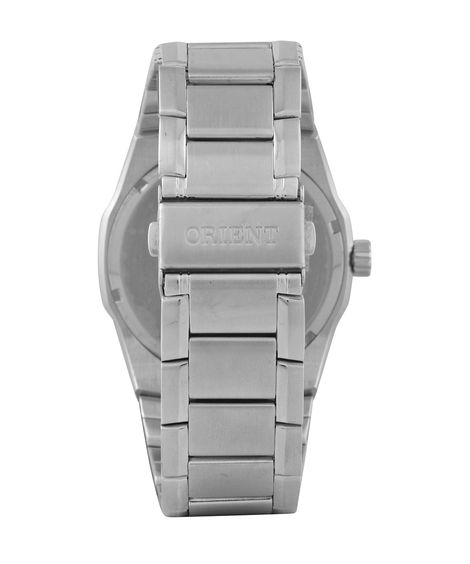 relógio orient mbss1429 p2sx analógico-calendário prateado