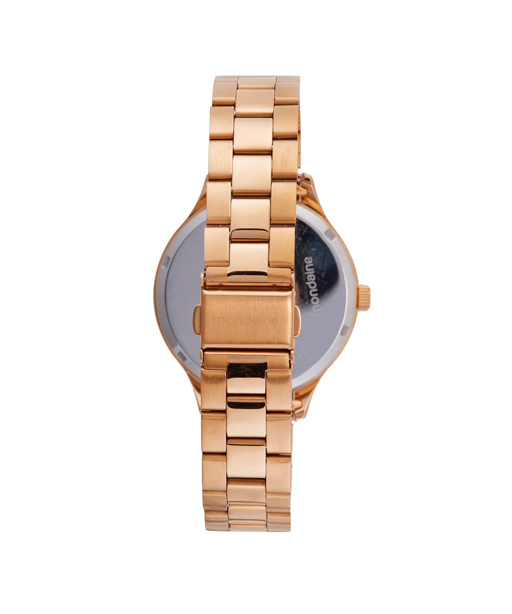 relógio mondaine 32535lpmkre2k1 analógico rosê
