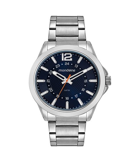 relógio mondaine 32602g0mvne2kt analógico prateado