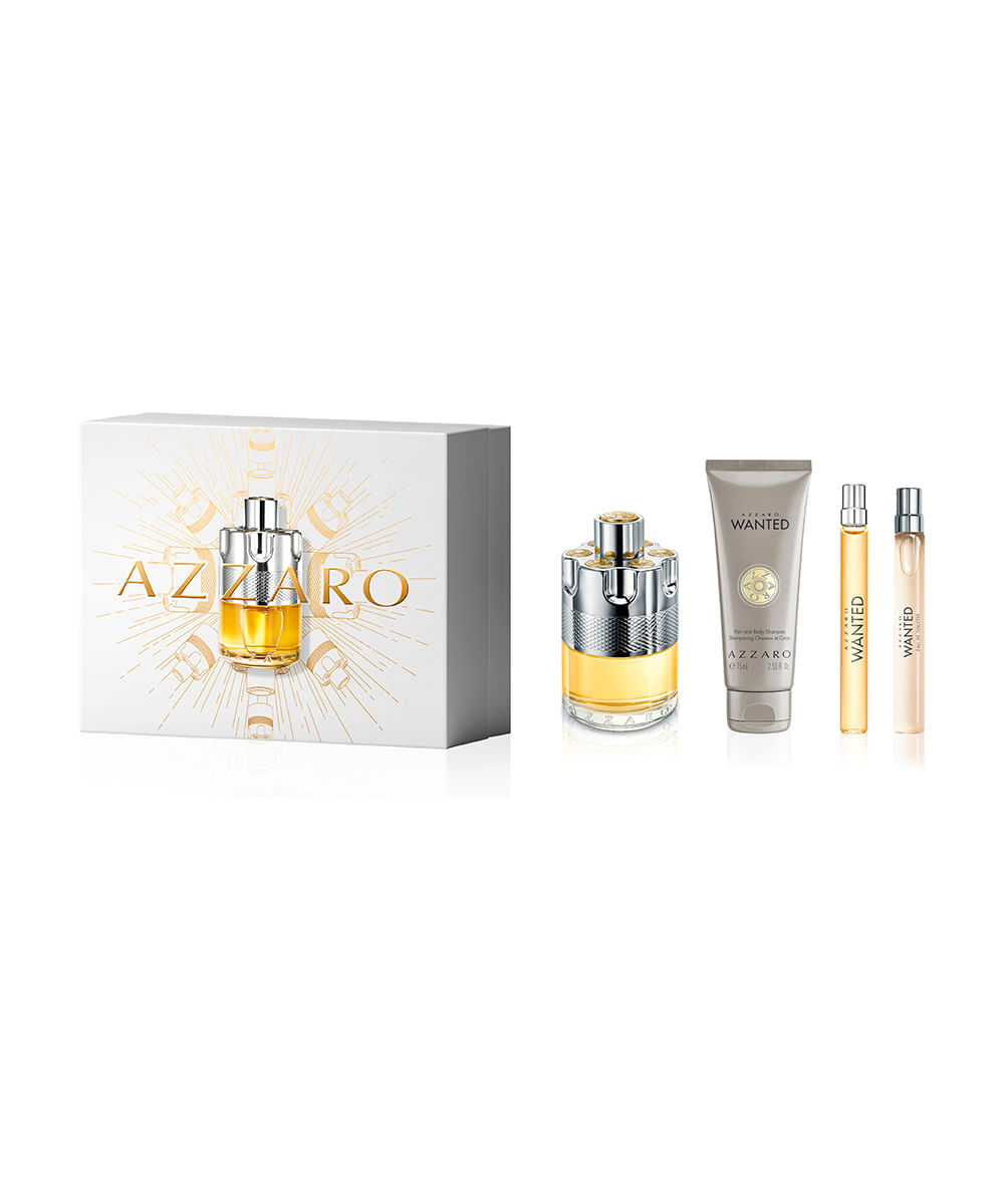 kit azzaro wanted edt sp24 100ml