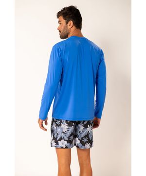 Camisa Manga Longa UV oceano (royal)