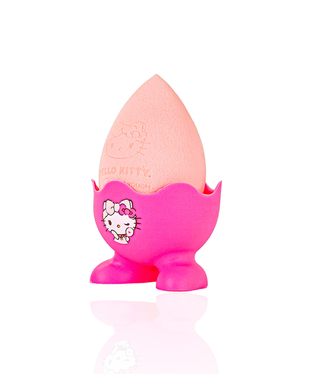 esponja gota e porta esponja klass vough hello kitty rosa