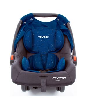 Bebê Conforto Infantil P/Carro E Carrinho Beta Azul Voyage