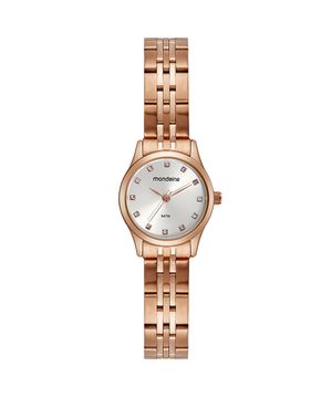 relógio mondaine  32493lpmvre3kf analógico rosê