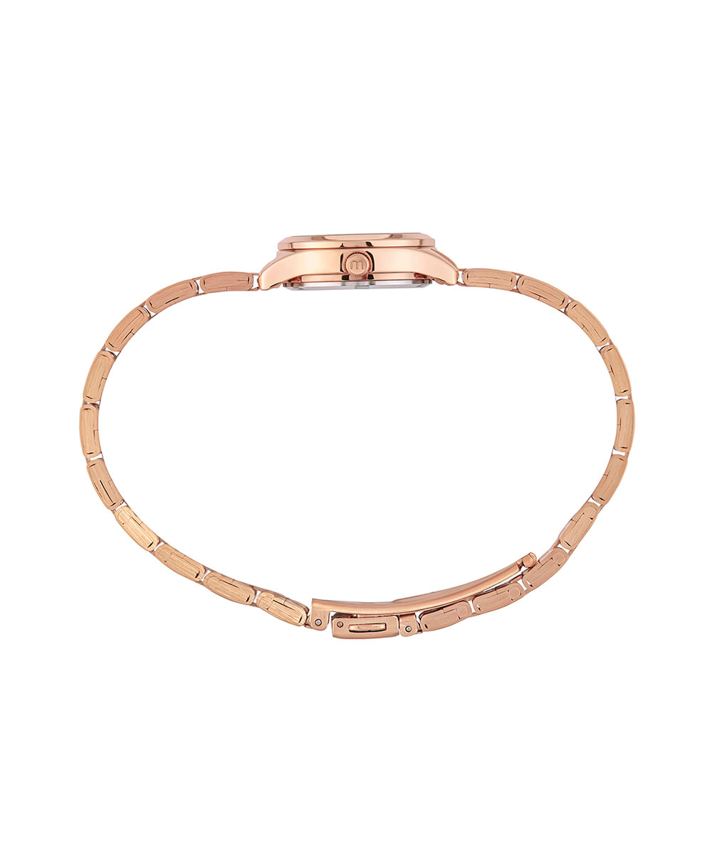 relógio mondaine  32493lpmvre3kf analógico rosê