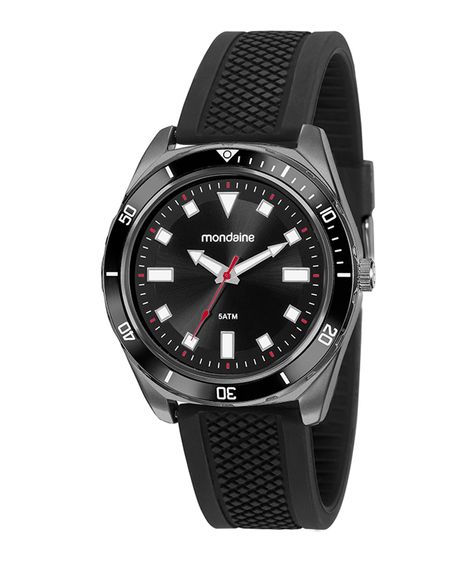 relógio mondaine  53769gpmvpi1 analógico preto