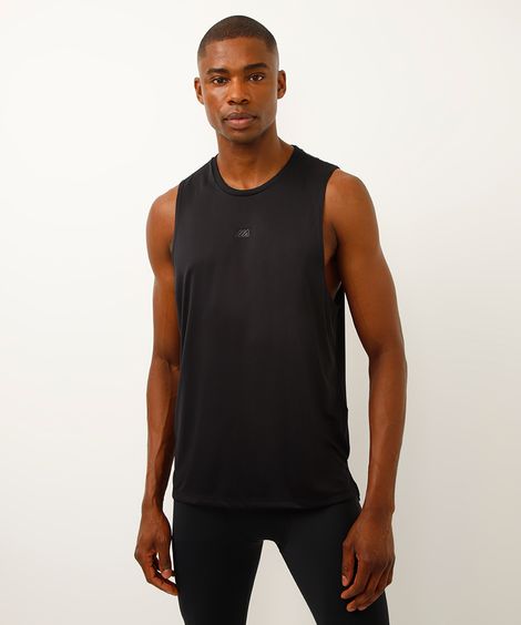 regata esportiva machão muscle fit preto
