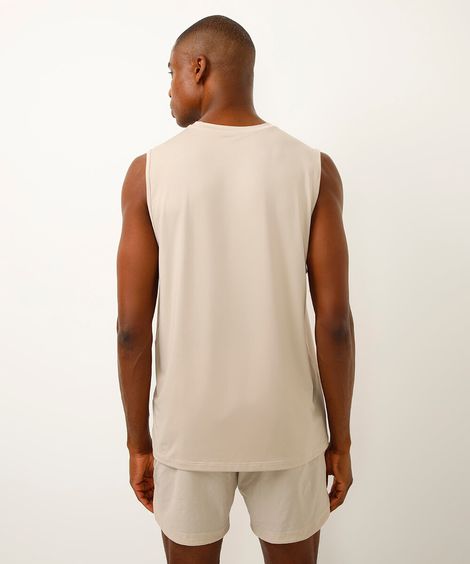 regata machão ultra strech cea sports bege