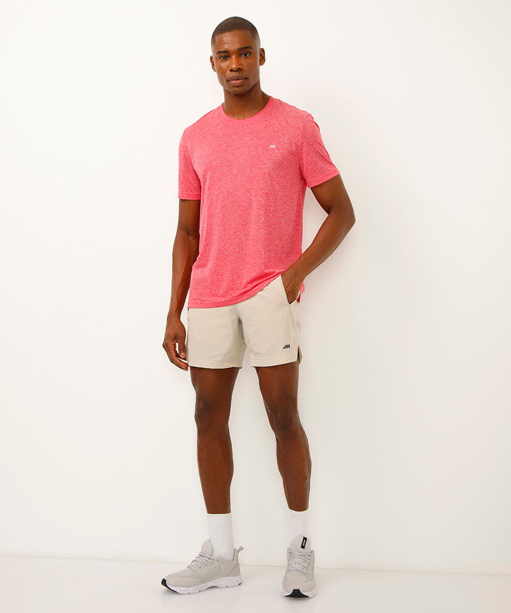 camiseta basic dry vermelho
