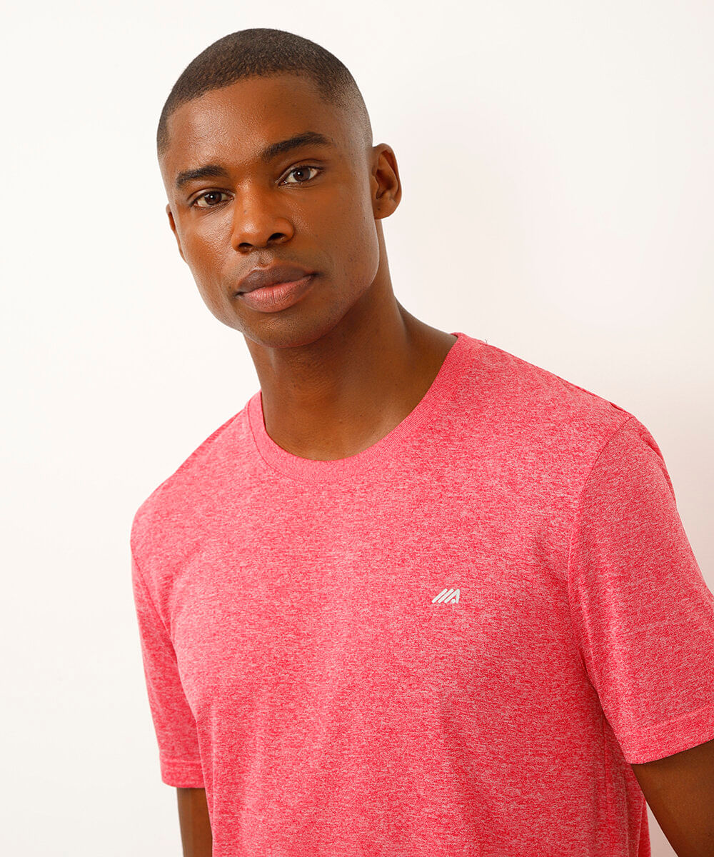 camiseta basic dry vermelho