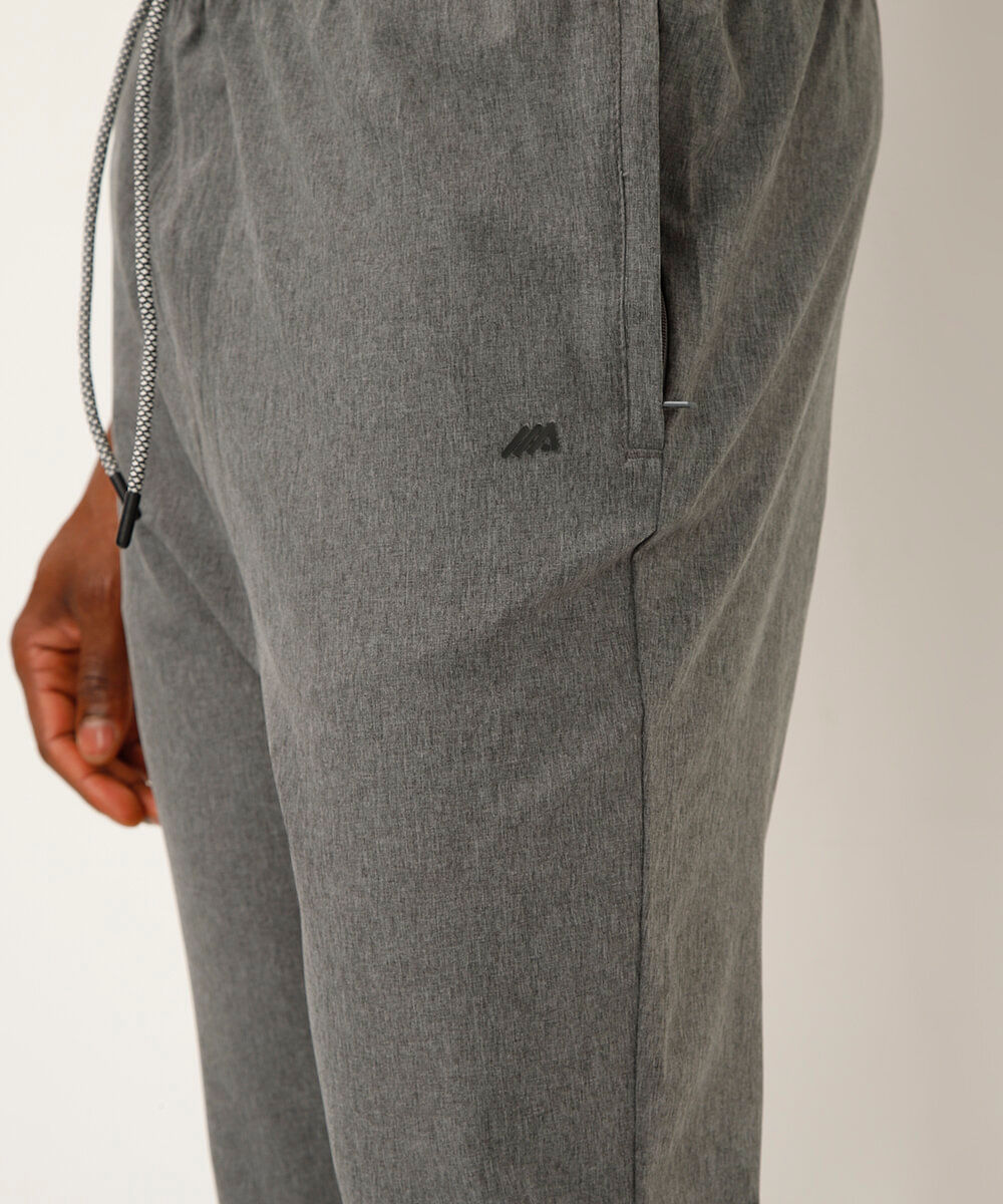 calça jogger com bolsos esportiva ace cinza