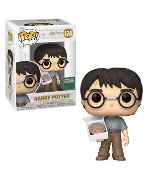 Boneco Funko Pop! Harry Potter Harry com Bolo de Aniversário