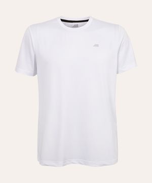 camiseta manga curta esportiva ace branca