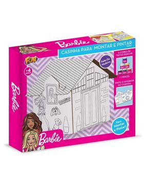 Barbie Casinha Para Pintar Fun F0087-1