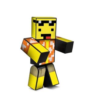 Boneco Minecraft Mel 25 Cm Algazarra 3.03.1246