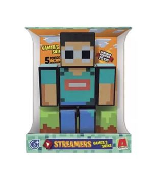 Boneco Minecraft Streamers George 25 Cm Algazarra 3.03.1227