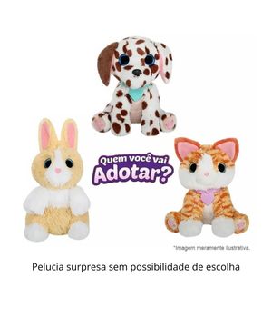 Pelucia Adotados Scruff A Luvs Real Pets Fun F0122-6