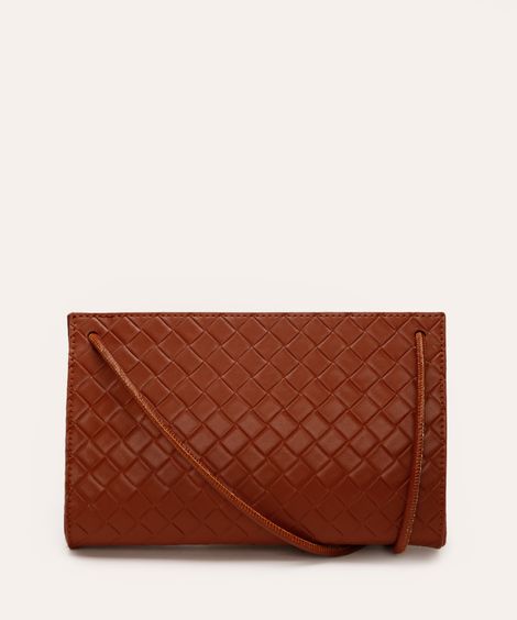 bolsa crossbody tresse bege